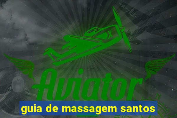 guia de massagem santos